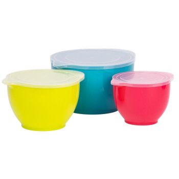 Bļoda salātiem, MagicHome, 1,20 / 2,00 / 3,40 lit,  komplekts 3 gab.