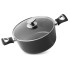 Кастрюля Mаgiс Home Blасk Line, 24 см, 4,0 л. с крышкой
