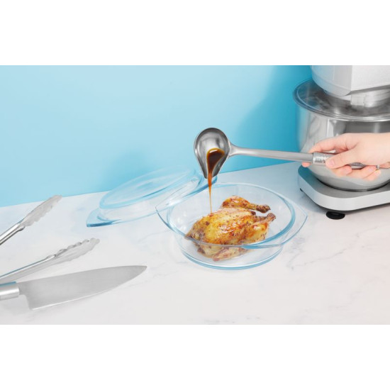 Baking dish MagicHome ODR150c, 1.5 lit, borosilicate glass Baking dish MagicHome ODR150c, 1.5 lit, borosilicate glass