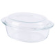 Baking dish MagicHome ODO350c, 3.5 lit, borosilicate glass, oval