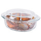 Baking dish MagicHome ODO350c, 3.5 lit, borosilicate glass, oval