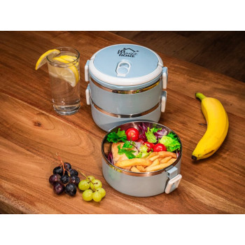 Контейнер для пищевых продуктов MаgiсHome LB933, набор 3 шт. по 1,5 л, синий