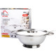 Bowl MagicHome, for soup with scoop, 3 lit, stainless steel