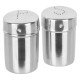 Set salt and pepper shaker 5.5x9 cm, stainless steel