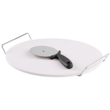 Cepeškrāsns paplāte MagicHome, ar griezēju, 33 cm Cepeškrāsns paplāte MagicHome, ar griezēju, 33 cm