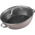Кастрюля Mаgiс Home Coffee Brown Line,  26 см, 2,8 л, с крышкой, жаростойкая форма