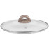 Крышка для сковороды Mаgiс Home Coffee Brown Line, 24 см