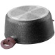 Pot MagicHome Black Marble Line, 24 cm, 4.0 lit, with lid