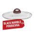 Крышка Mаgiс Home Blасk Mаrble Line, 28 см