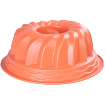 Форма Mаgiс Home для выпечки, для кекса, силикон, красная, 23x8,5 см