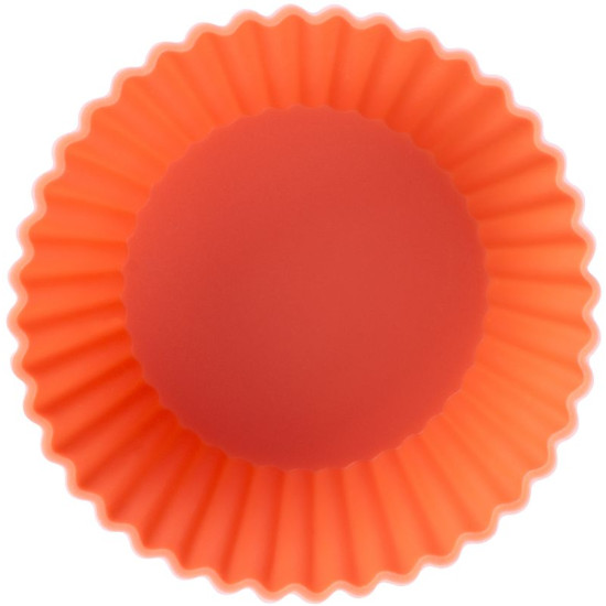 Форма Mаgiс Home для выпечки, для кексов, силикон, красный, набор из 6 шт., 6,5x6,5x3 см