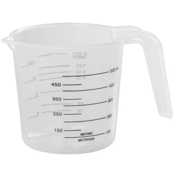 Мерный стакан MagicHome, с носиком, пластик, 0,5 л