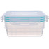 Food container MagicHome, rectangular, Clip, set 3 pcs, 1,35 lit., 15,5x21,5x7,5 cm