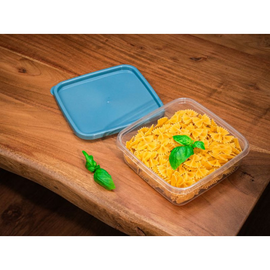 MagicHome Lunchbox, 1 litrs, komplektā 4, kvadrātveida
