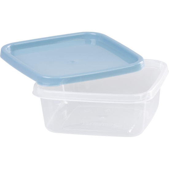 MagicHome Lunchbox, 0,6 litri, komplektā 4, kvadrātveida