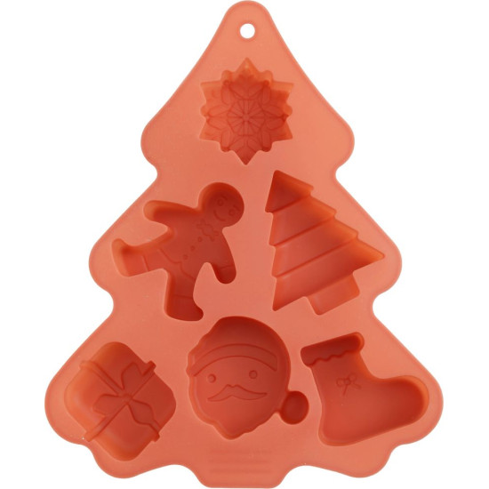 Baking Pan MagicHome, silicone, for baking, 6 patterns, 22.2x18.5x2.5 cm