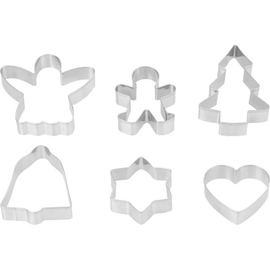 MagicHome Cepšanas forma, Ziemassvētki,  6 veidi, 36 gab.