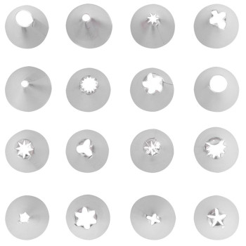 MagicHome tip, decorative, mix of patterns, 16 pcs