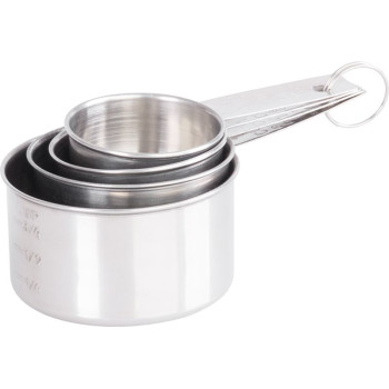 Мерный стакан MagicHome, нержавеющая сталь, набор из 4 шт.