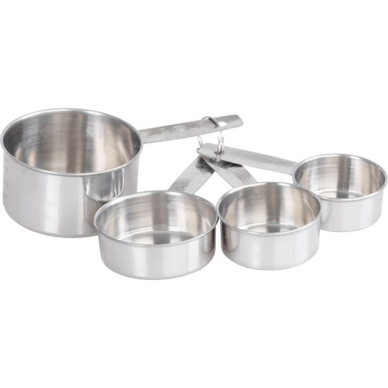 Мерный стакан MagicHome, нержавеющая сталь, набор из 4 шт.