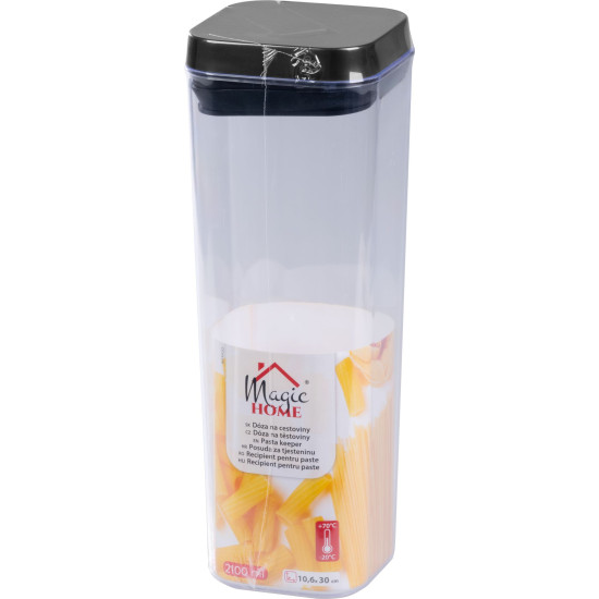 Герметичный контейнер MagicHome, 2100 мл, 106x106x300 мм