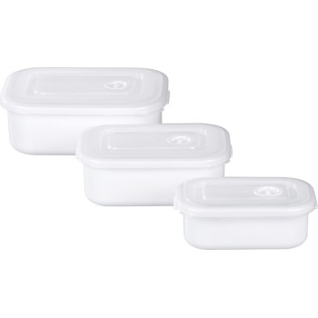 Контейнер для пищевых продуктов MagicHome MB41, набор из 3 шт., 700/1300/2100 мл, прямоугольный