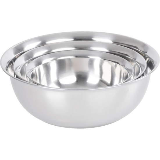 MagicHome bļoda, nerūsējošais tērauds, 18-22-26 cm, 3 gab