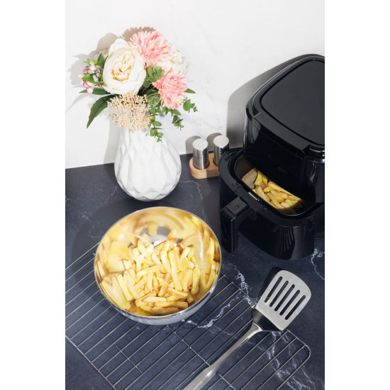 MagicHome bļoda, 22 cm, nerūsējošais tērauds, PP