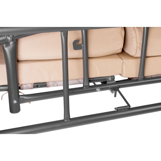 Garden swing ALIPASCHA Lux, 257x174x235 cm