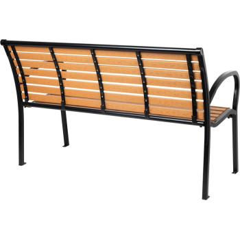 Садовая скамейка KIMBRA, 120x82x41см, сталь/пластик