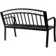 Скамья PEGI, сад со столом, металл 127x53x84 см.