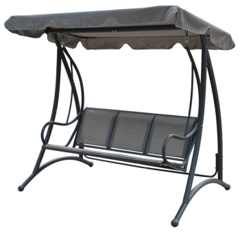 Садовые качели LENOX, 250 кг, 194x119x170 см, ПЭ 160 г/м2 Садовые качели LENOX, 250 кг, 194x119x170 см, ПЭ 160 г/м2