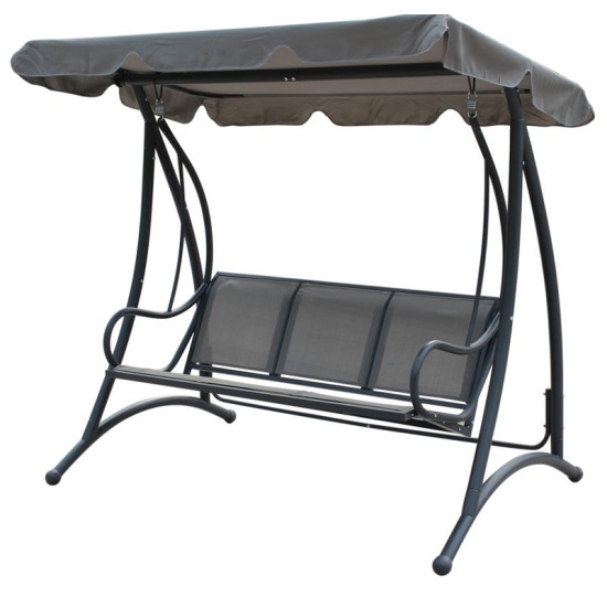 Garden swing LENOX, 250 kg, 194x119x170 cm, PE 160 g/m2