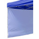 Tent FESTIVAL, 3x3 m, blue, professional, UV resistant tarpaulin, without wall