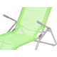 Lounger JAMAICA, 140x60x96 cm, green Lounger JAMAICA, 140x60x96 cm, green