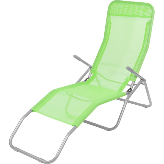 Lounger JAMAICA, 140x60x96 cm, green Lounger JAMAICA, 140x60x96 cm, green