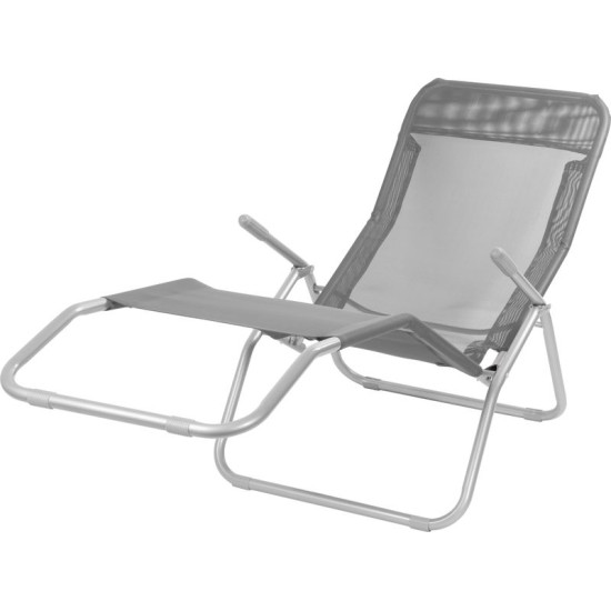 Zvilnis JAMAICA, 140x60x96 cm, pelēks Zvilnis JAMAICA, 140x60x96 cm, pelēks
