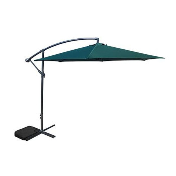 Lietussargs DEMI, zaļš, 300 cm, 42 mm, PE Lietussargs DEMI, zaļš, 300 cm, 42 mm, PE
