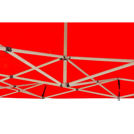 Палатка FESTIVAL, 3х3 м, красная, Proffesional, брезент устойчивый к УФ, без стенок