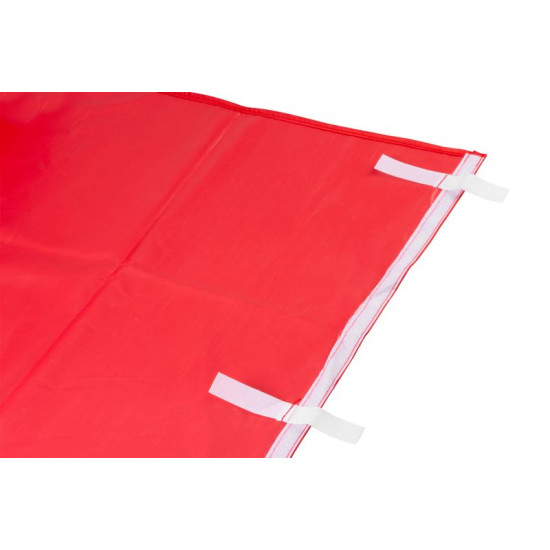 Wall FESTIVAL, red, for tent, UV resistant