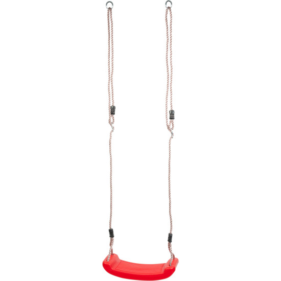 Child swing LEQ ABELLA, red, 43x17x8.5 cm, children's, plastic