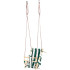 Children swing LEQ FUMIKO, 36x24x45 cm, children, fabric/wood, green