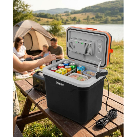 Автомобильный холодильник Strend Pro, 2х1, 24 литра, 230В/12В, полиуретановая изоляция