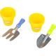Set of sand toys with scoop, 5 pieces