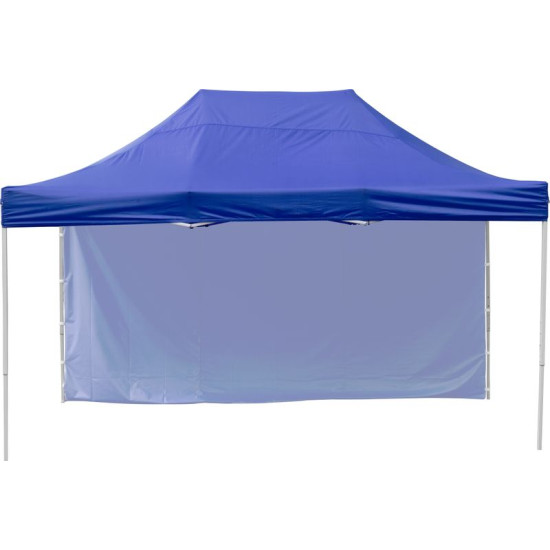Tent FESTIVAL 60, 3x6 m, blue, profi, UV resistant tarpaulin, without wall