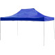 Tent FESTIVAL 60, 3x6 m, blue, profi, UV resistant tarpaulin, without wall