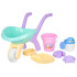 Комплект игрушек для песка с тачкой Strend рro, для девочки