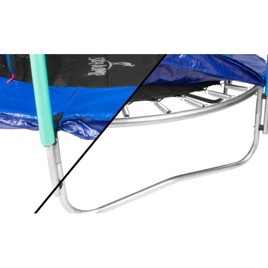 Батут Skiрjumр GS06, 183 см, внутренняя сетка, лестница