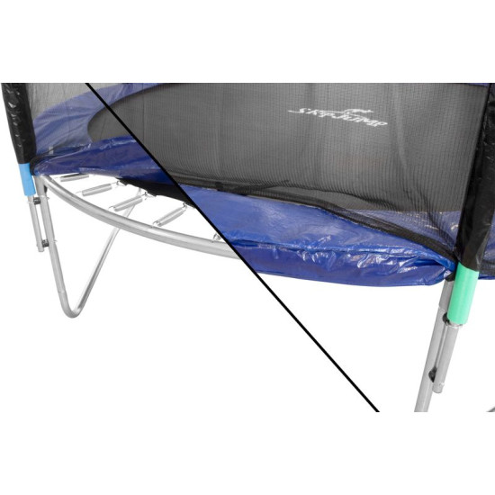 Батут Skiрjumр GS08, 244 см, наружная сетка, лестница