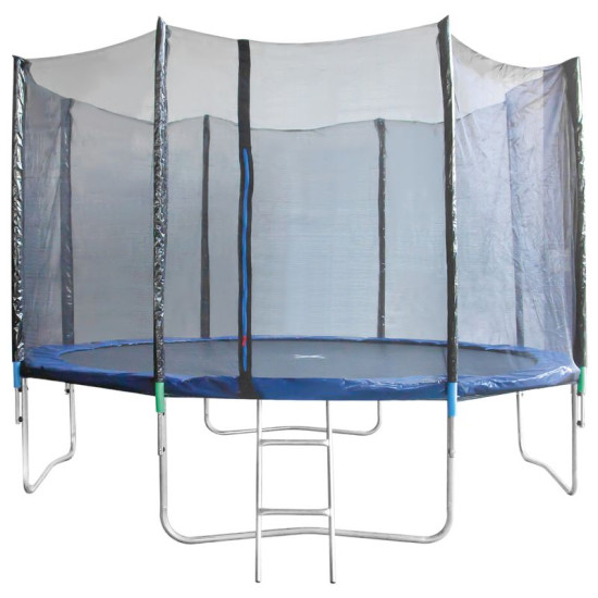Батут Skiрjumр GS12, 366 см, наружная сетка, лестница